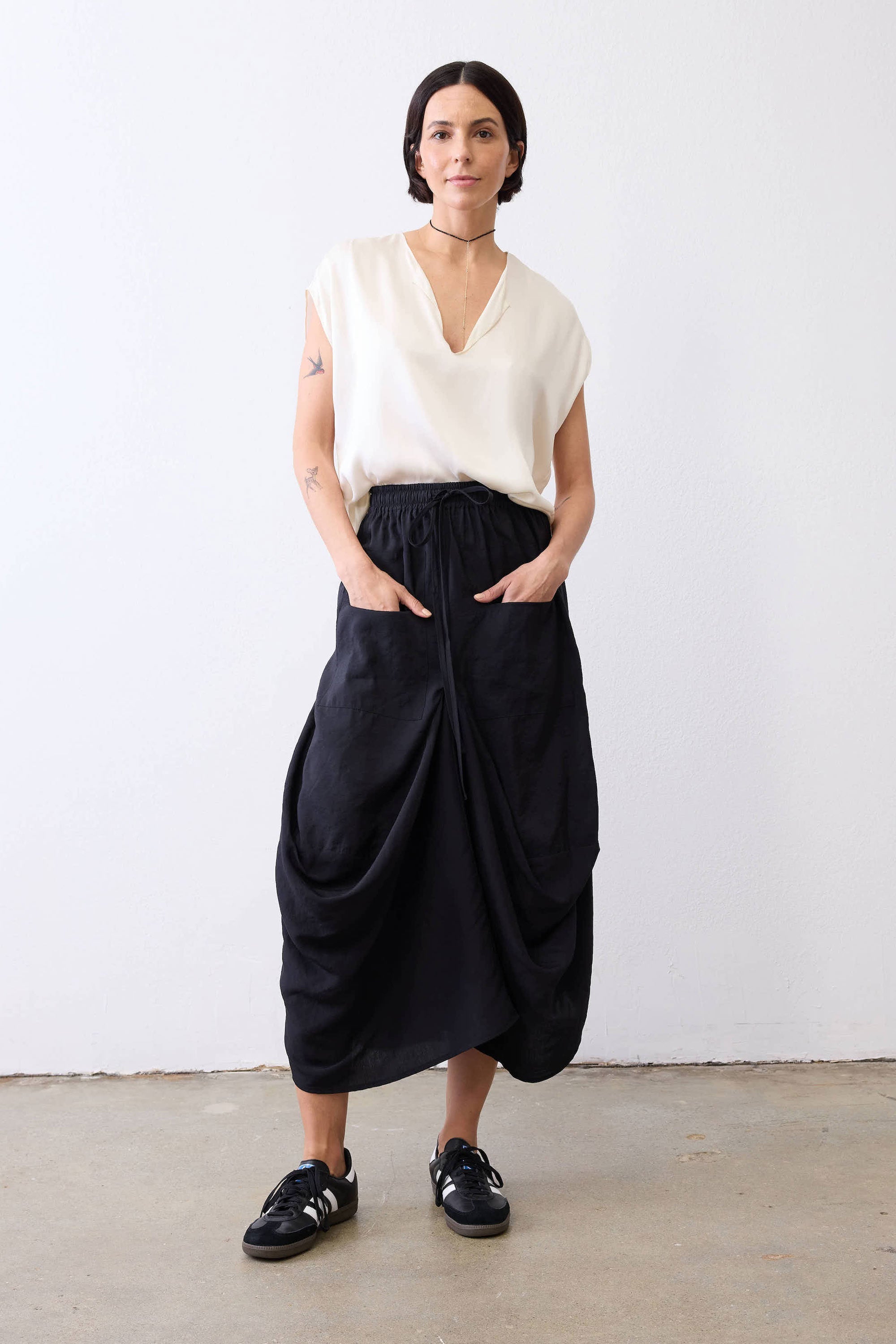 The Light Poplin Go-To Skirt