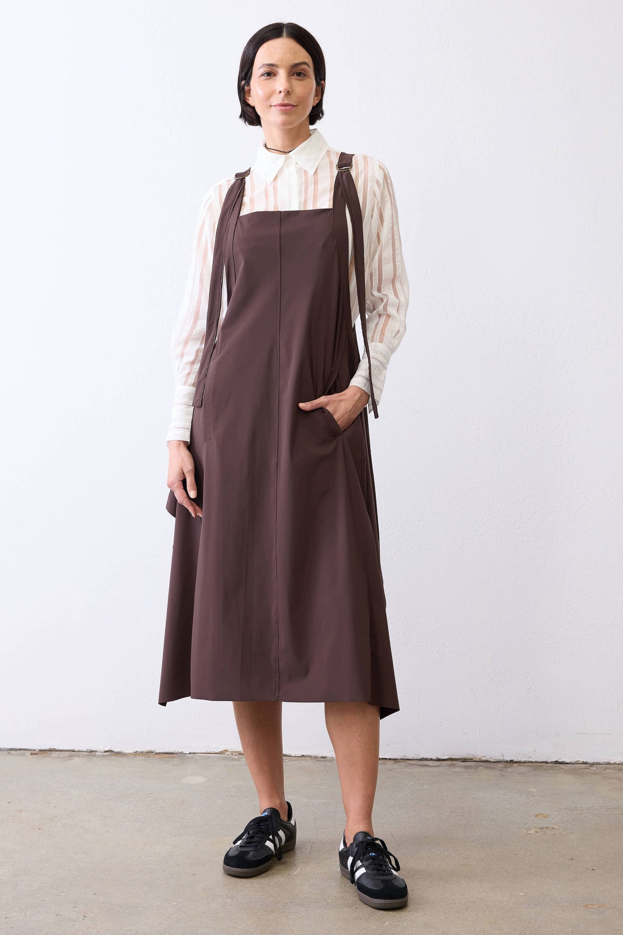 On the Edge Sarafan Dress