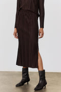 Relaxed Pleated Skirt