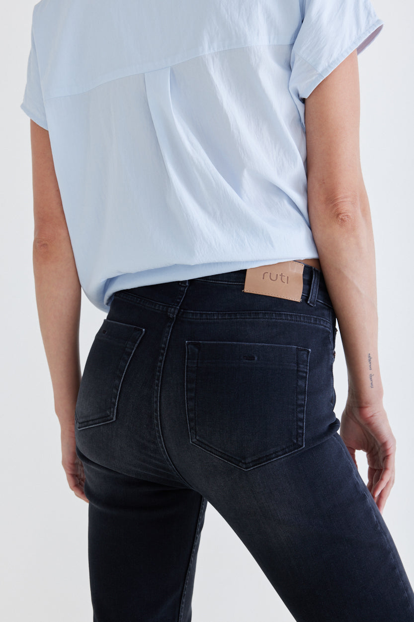 Slim-Fit Distressed Stretch Denim Jeans