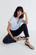 Slim-Fit Distressed Stretch Denim Jeans